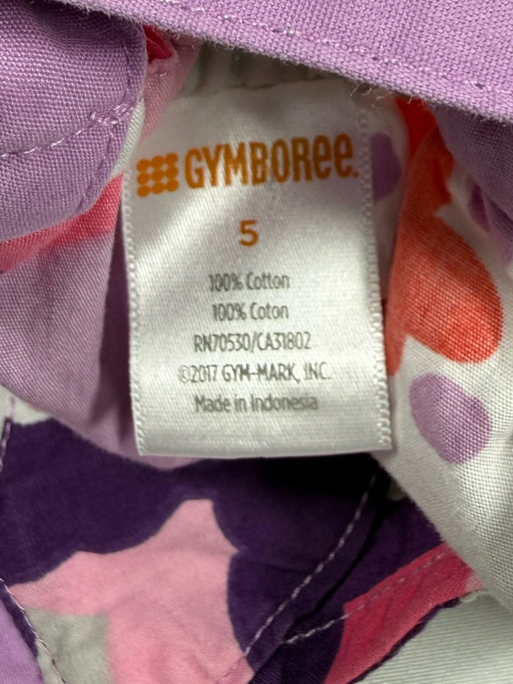 GYMBOREE Girls Floral Dress 5 Spring 1 2017 Sleeveless Cross Back Retro Cottage
